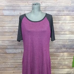 LuLaRoe Julia Dress XL